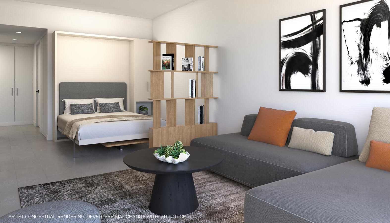 Lavabos dobles y baldosas de porcelana