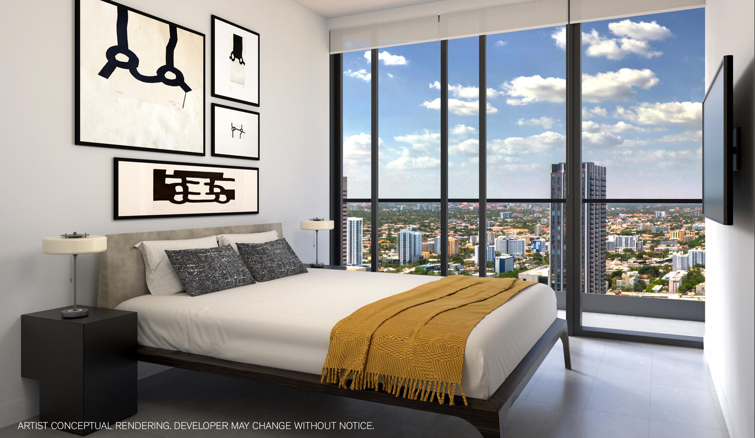 Ventanas de cristal de suelo a techo